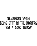 Being Stiff